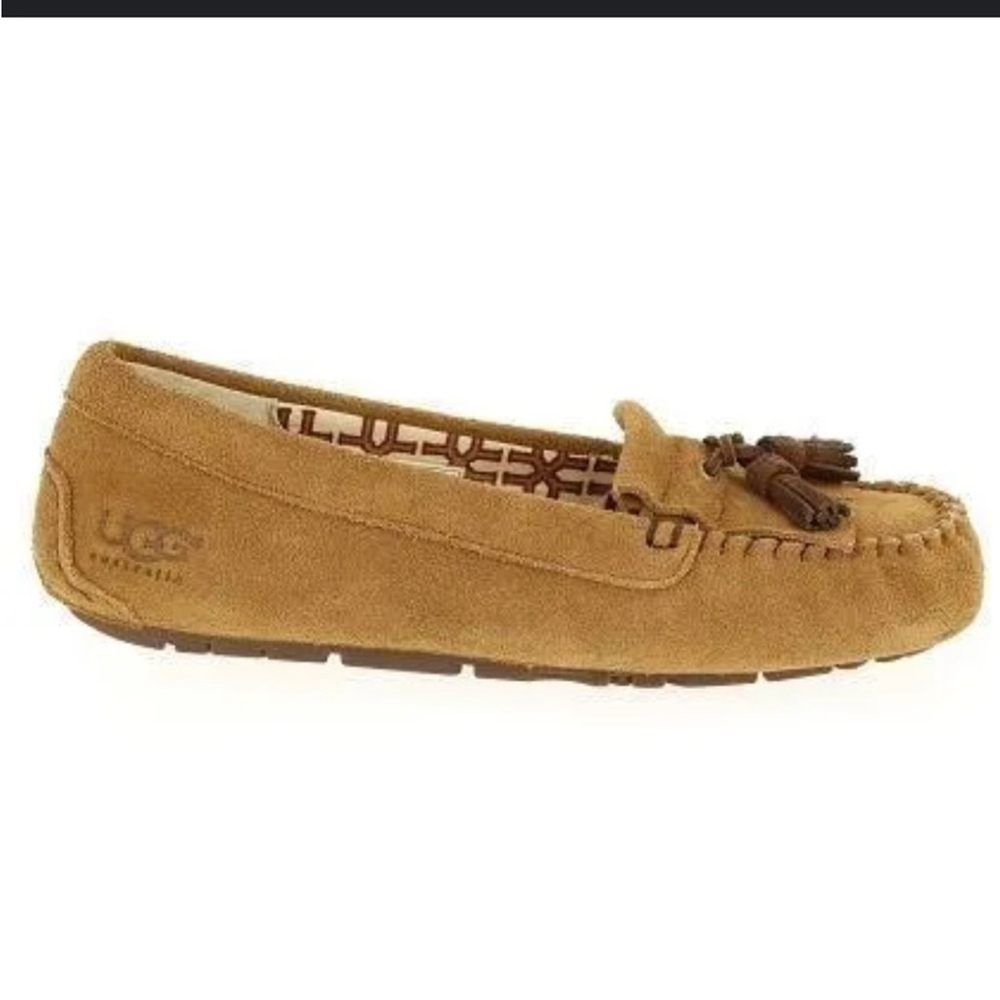 UGG Women's Brown Suede Moccasins - Picture 11 of 11